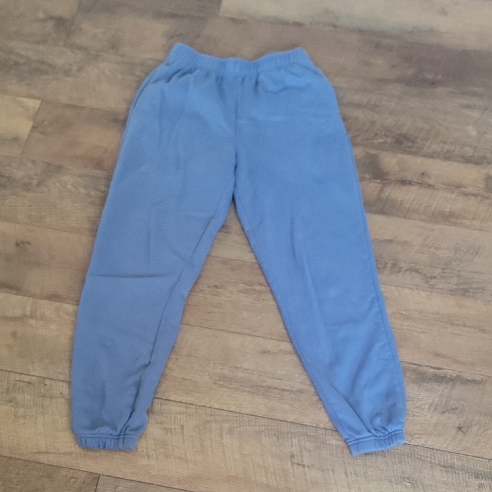 No Boundaries Blue Fleece Jogger Pants